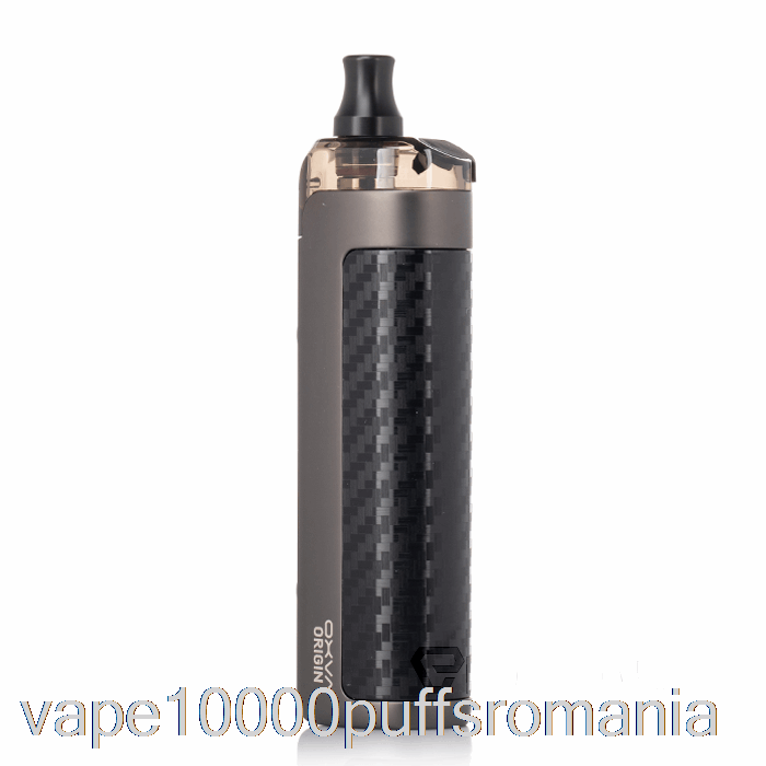 Vape Romania Oxva Origin Mini 40w Pod Mod Kit [mini] Carbon Fiber & Black